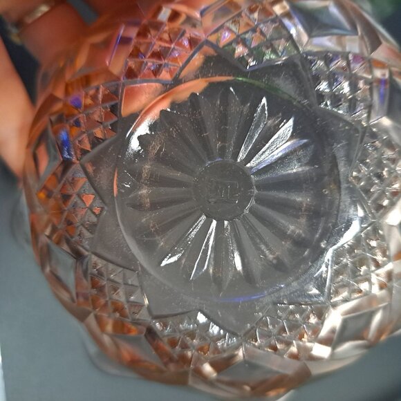 Hazel Atlas Royal Lace Pink Depression Glass Bowl Vintage - Picture 7 of 12